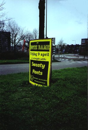 Sweaty Pants -  reclame,poster